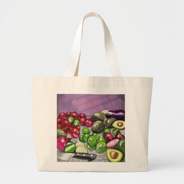 Grand Tote Bag La vie morte du chef (Devant)