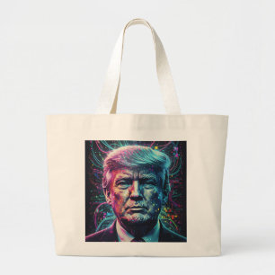 Grand Tote Bag L'air de Donald Trump.
