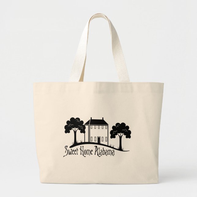 Grand Tote Bag L'Alabama à la maison doux (Devant)