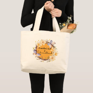 Grand Tote Bag L'amour d'une mère est inconditionnel