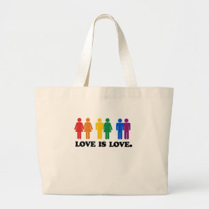 Grand Tote Bag L'amour est amour