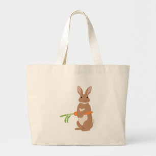 Grand Tote Bag Lapin de Pâques
