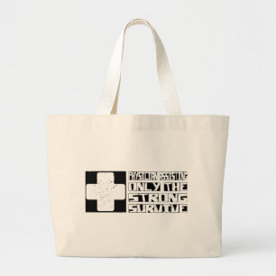 Grand Tote Bag L'assistance de médecin survivent