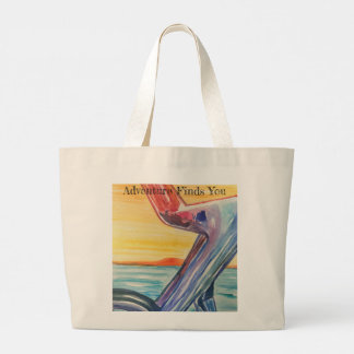 Grand Tote Bag L'aventure vous recherche