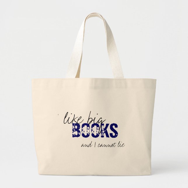 Grand Tote Bag Le bébé a obtenu des livres (Devant)