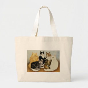 Grand Tote Bag Le berceau du chat