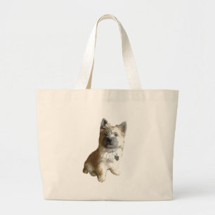 Grand Tote Bag Le cairn Terrier le plus mignon jamais !  Plus