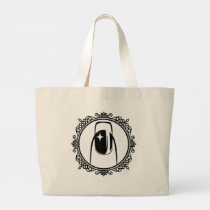 Grand Tote Bag Le design manicuriste est magnifique