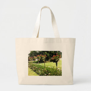 Grand Tote Bag Le jardin de Stratford-sur-Avon s'est levé le