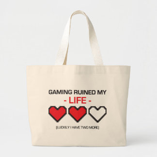 GRAND TOTE BAG LE JEU A RUINÉ MA VIE !