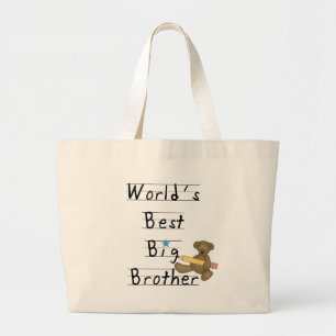 Grand Tote Bag Le meilleur frère du monde