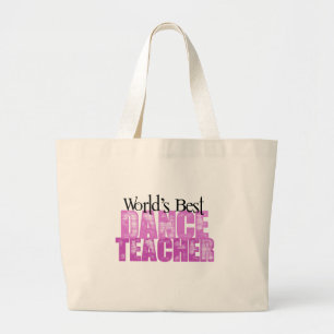 Grand Tote Bag Le meilleur professeur de la danse du monde