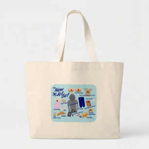 Grand Tote Bag Le nouvel ensemble de jet