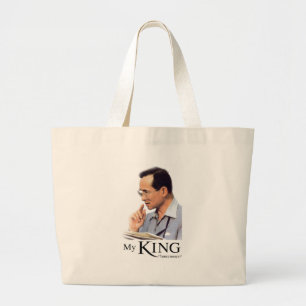 Grand Tote Bag Le Roi thaïlandais Bhumibol Adulyadej
