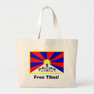 Grand Tote Bag Le Thibet sans piste mutée tibétain !