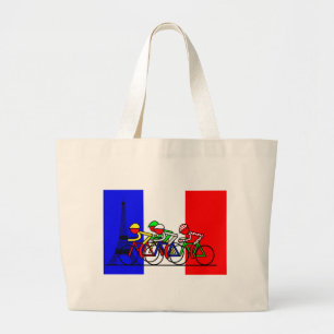 Grand Tote Bag Le Tour Arrive à Paris