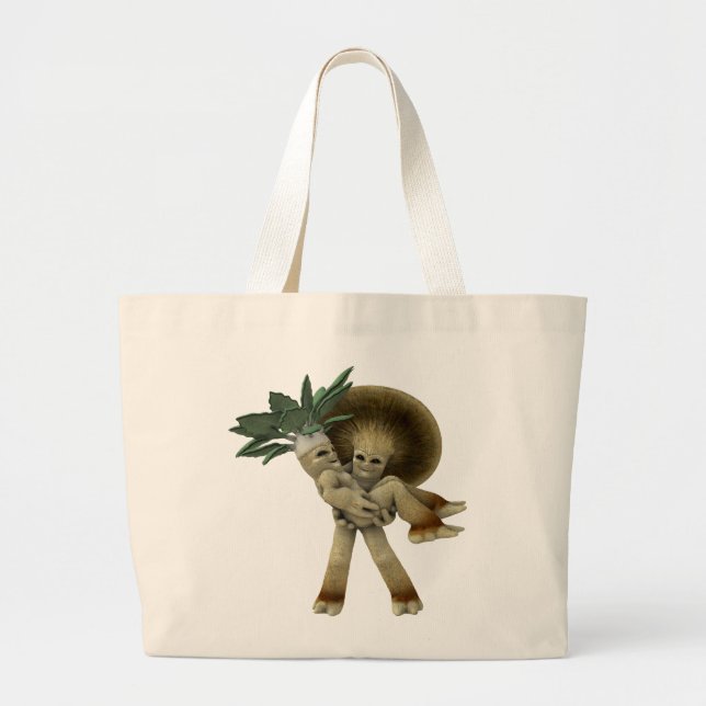 Grand Tote Bag Légumes délicieux - Ramenez-moi à la maison (Devant)