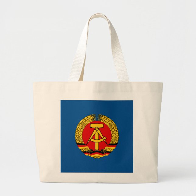 Grand Tote Bag Leipzig, DDR - Allemagne de l'Est (Devant)