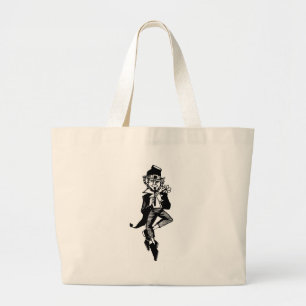 Grand Tote Bag Leprechaun avec Flûte