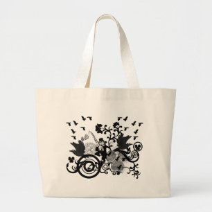 Grand Tote Bag Leprechaun en noir