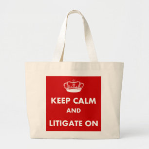 Grand Tote Bag Les cadeaux d'avocat/étudiant en droit "gardent l
