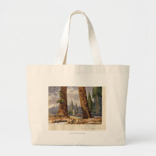 Grand Tote Bag Les deux sentinelles, au verger de grands arbres