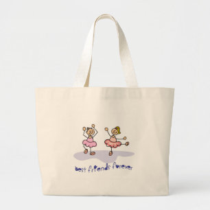 GRAND TOTE BAG LES MEILLEURS AMIS PERSONNALISÉS POUR LES FILLES