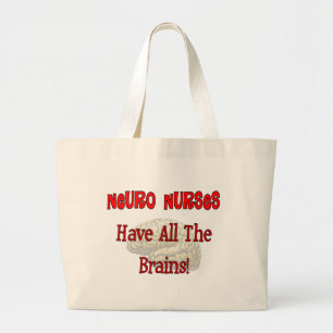 Grand Tote Bag Les neuro- infirmières des cadeaux "ont tous les