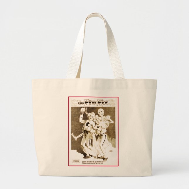 GRAND TOTE BAG LES YEUX MAL (Devant)