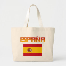 Grand Tote Bag L'Espagne - drapeau/España - Bandera