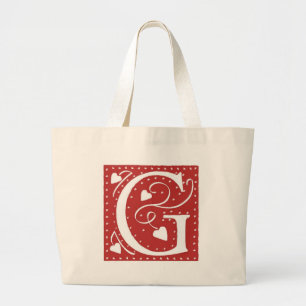 Grand Tote Bag LETTRE COEUR mariage G