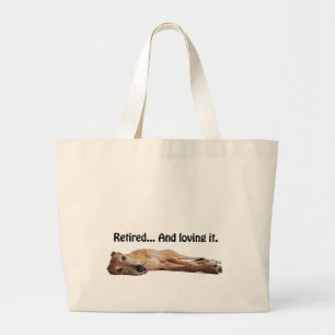 Grand Tote Bag Lévrier de GVV retiré et l'aimant