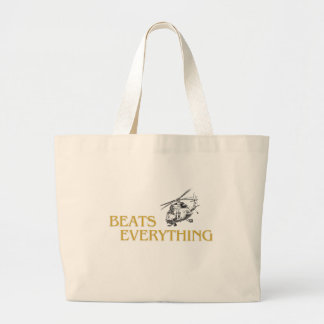 Grand Tote Bag L'hélicoptère bat tout
