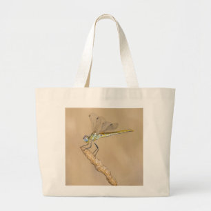 Grand Tote Bag Libellule Skimmer Insecte Femelle (CC BY 4.0)