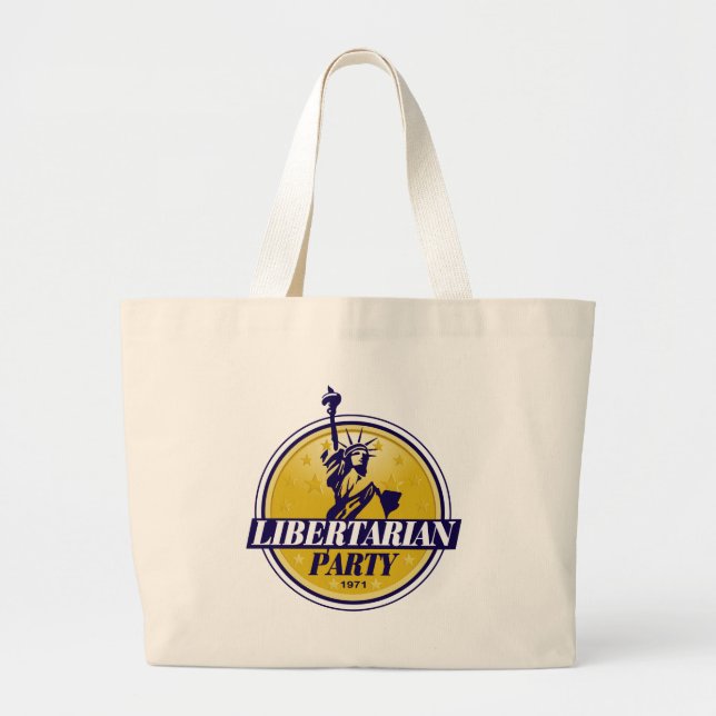 Grand Tote Bag Libertaire (Devant)