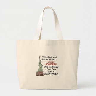 Grand Tote Bag Liberté et justice