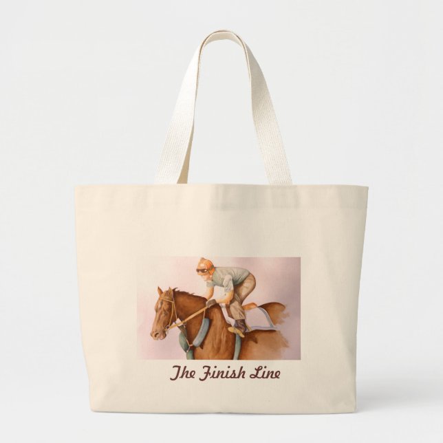 Grand Tote Bag Ligne de fin (Devant)