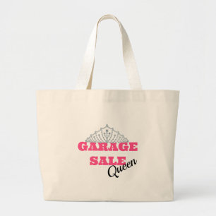 Grand Tote Bag Ligne de la Reine de brocante à domicile