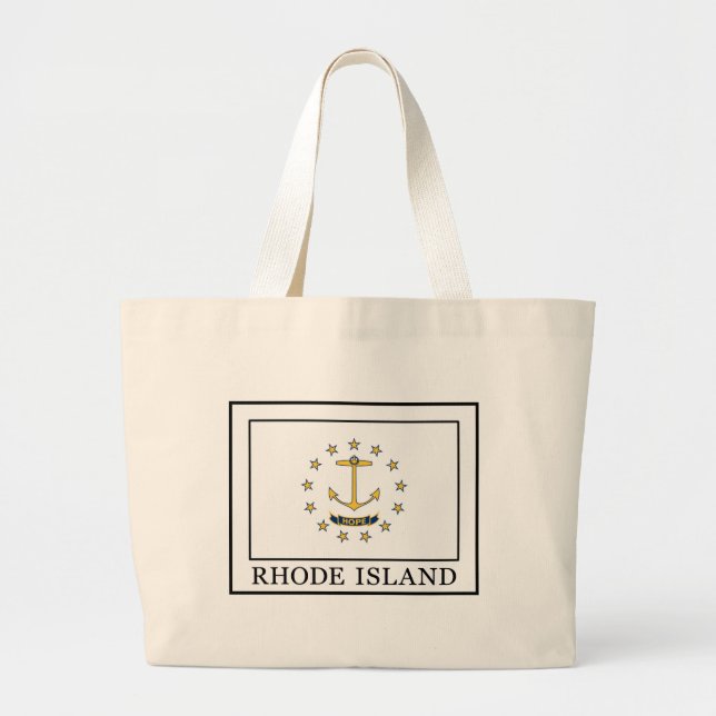 Grand Tote Bag L'île Rhode (Devant)