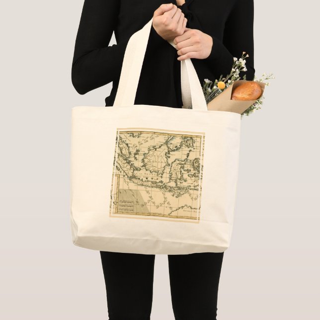 Grand Tote Bag L'Indonésie et les Philippines (Devant (produit))