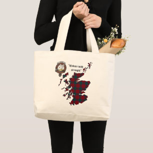 Grand Tote Bag Lindsay Clan Badge Jumbo Fourre-tout