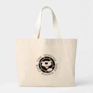 Grand Tote Bag L'insigne perdu officiel de club de dent
