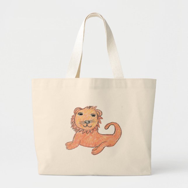 Grand Tote Bag Lion (Devant)