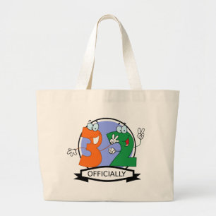 Grand Tote Bag Logo d'anniversaire officiel 32