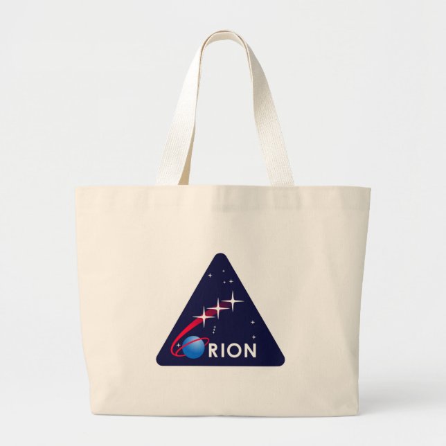 Grand Tote Bag Logo de la NASA Orion (Devant)