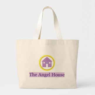 Grand Tote Bag logo de maison d'ange