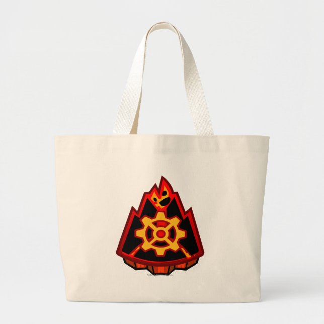 Grand Tote Bag Logo de Moltara d'équipe (Devant)