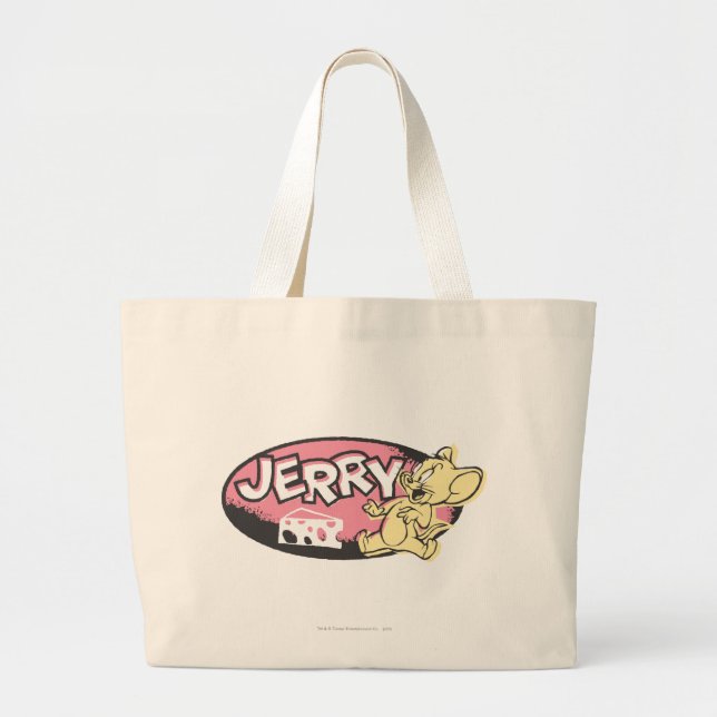 Grand Tote Bag Logo Jerry Cheese (Devant)