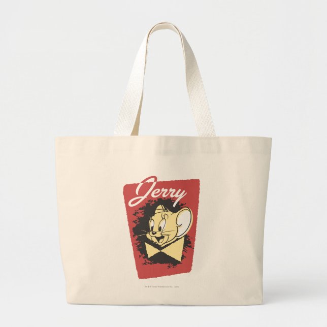 Grand Tote Bag Logo Jerry Yellow Botiw (Devant)