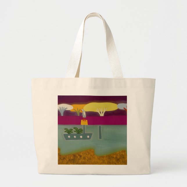 Grand Tote Bag L'oiseau en Tamise 2008 (Devant)